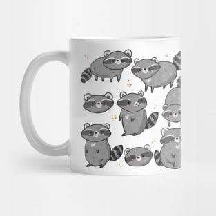 Cute Raccoon pattern Mug